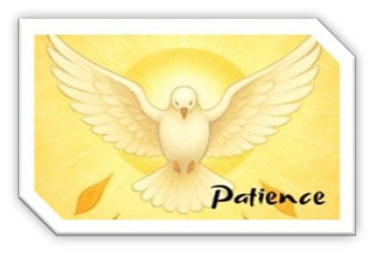 novena-2026-november-16 Holy Spirit dove with the word Patience
