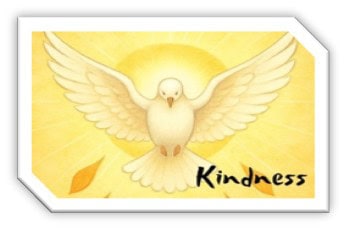 novena-2026-november-18 Holy Spirit dove with the word Kindness