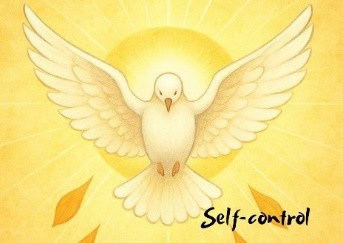 novena-2026-november-21 Holy Spirit dove with the word Self-control